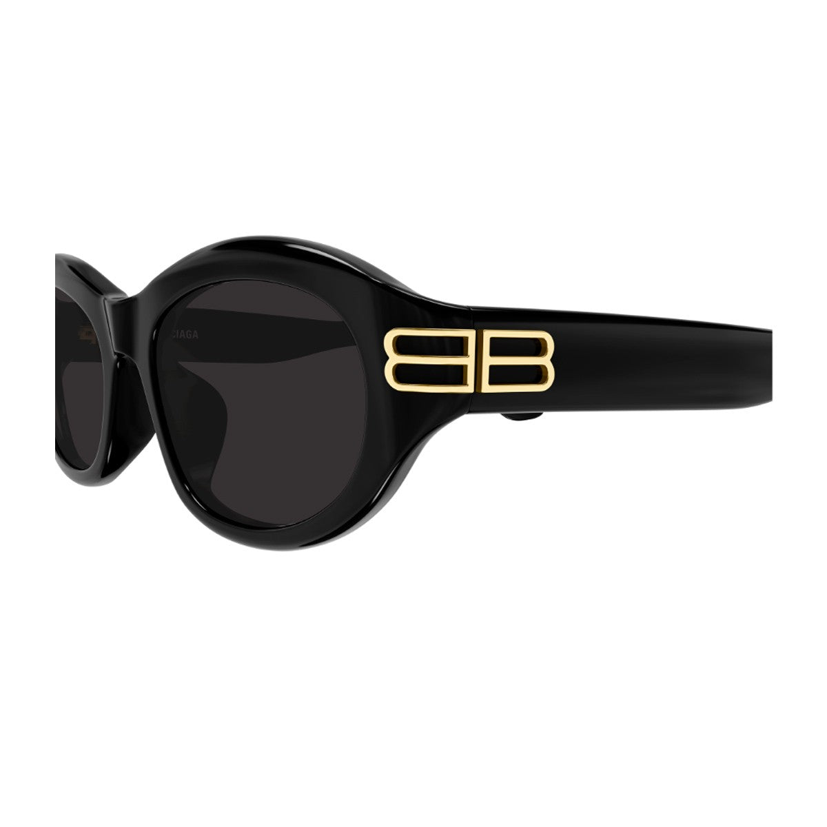 Balenciaga Bb0434sk Linea Everyday Black Acetato Riciclato Sunglasses
