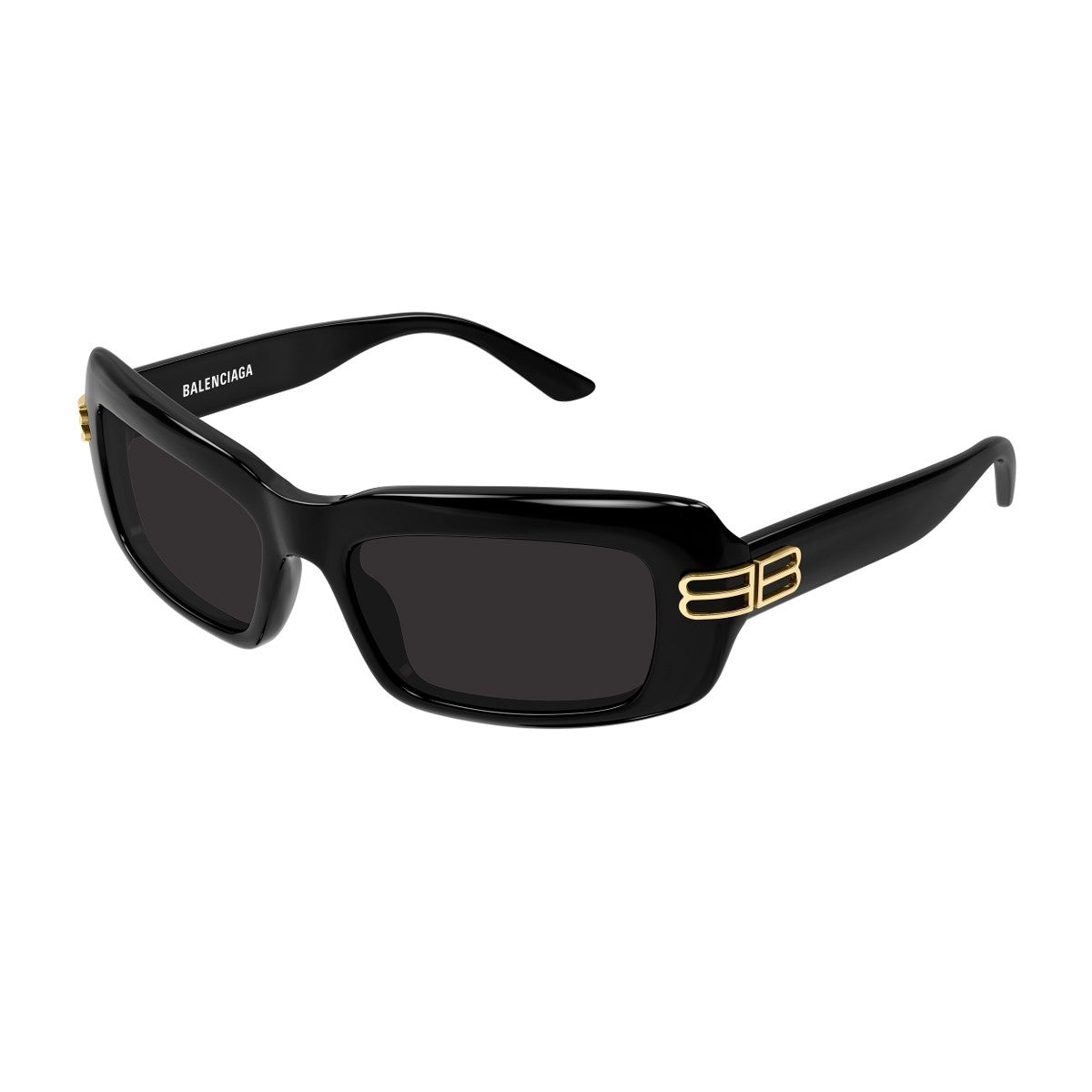 Balenciaga Bb0432s Linea Everyday Black Acetato Riciclato Sunglasses