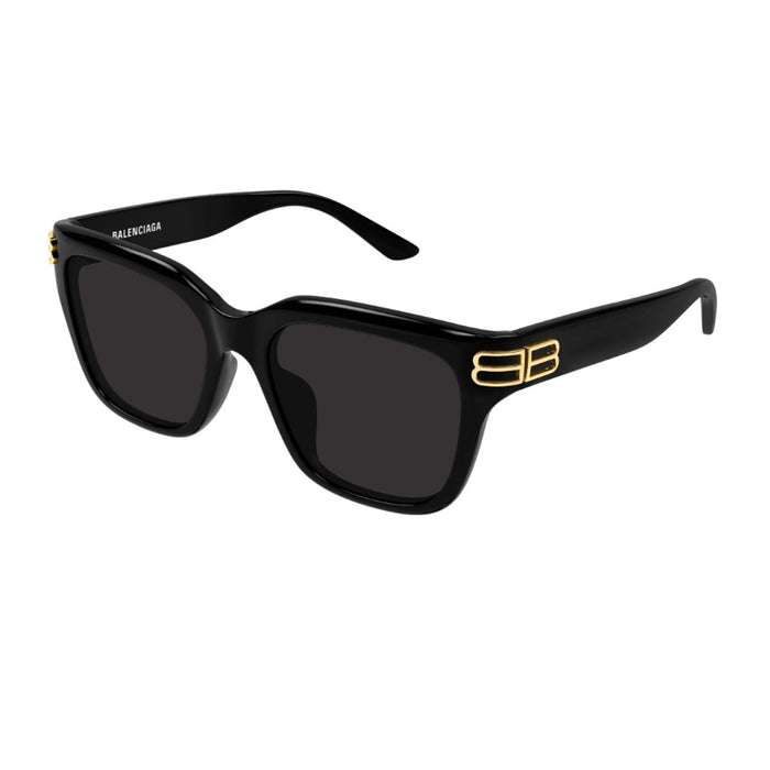 Balenciaga Bb0433sk Linea Everyday Black Acetato Riciclato Sunglasses