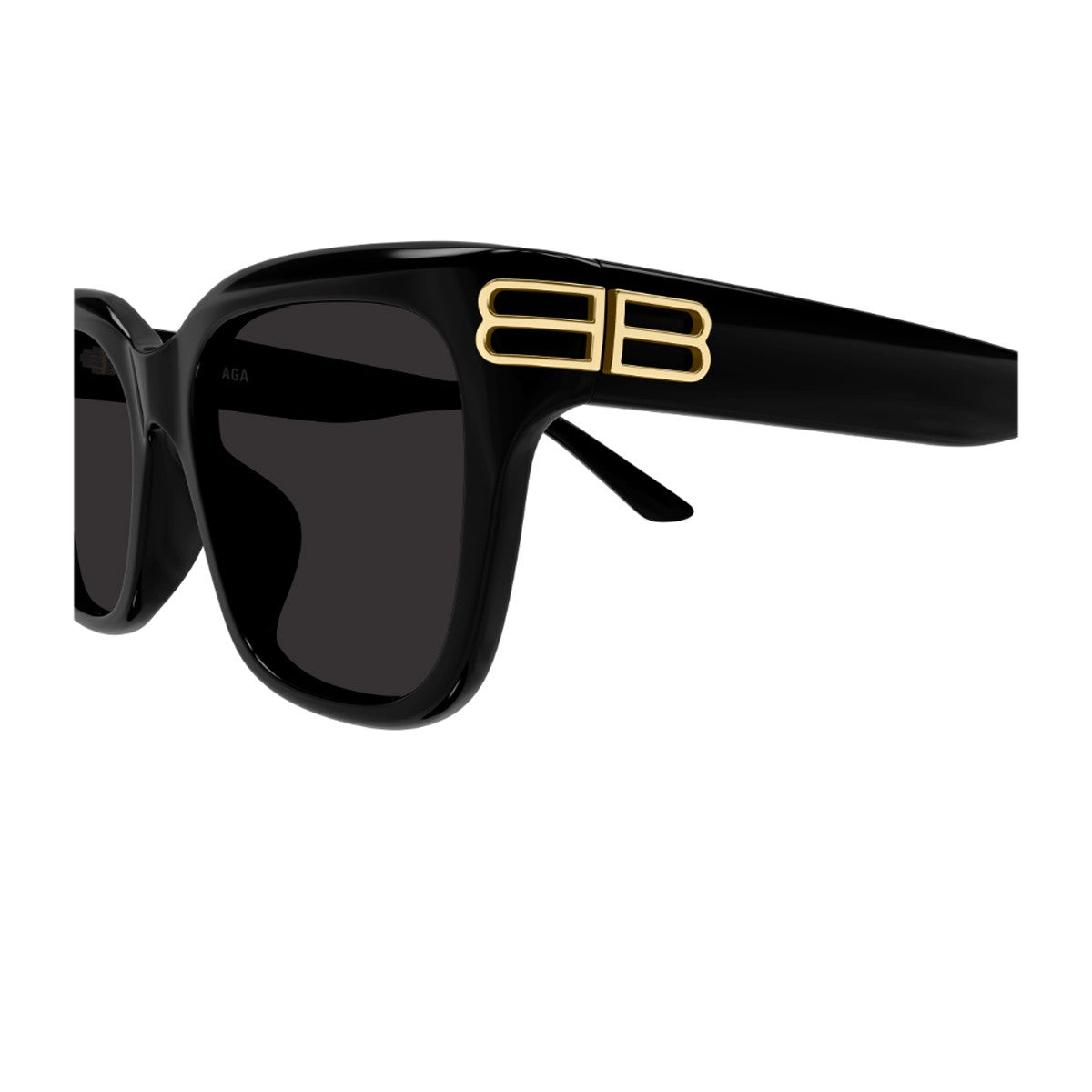 Balenciaga Bb0433sk Linea Everyday Black Acetato Riciclato Sunglasses