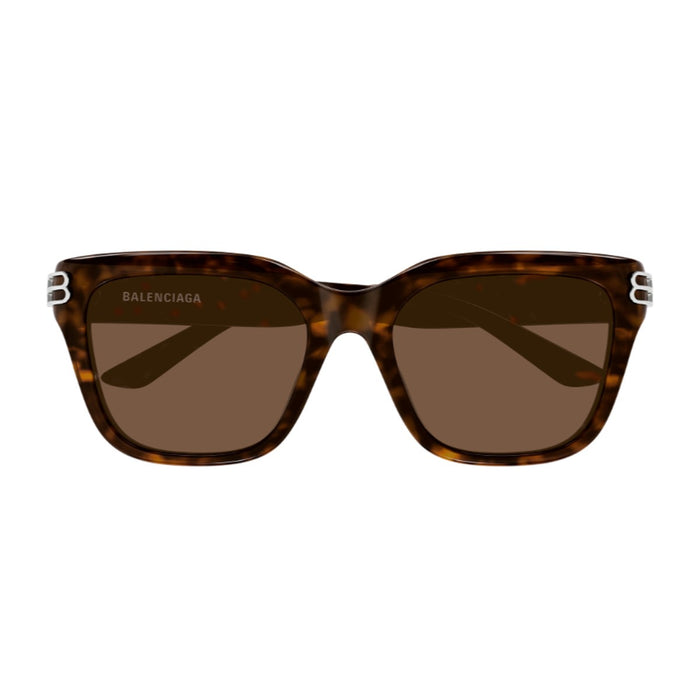 Balenciaga Bb0433sk Linea Everyday Havana Acetato Riciclato Sunglasses