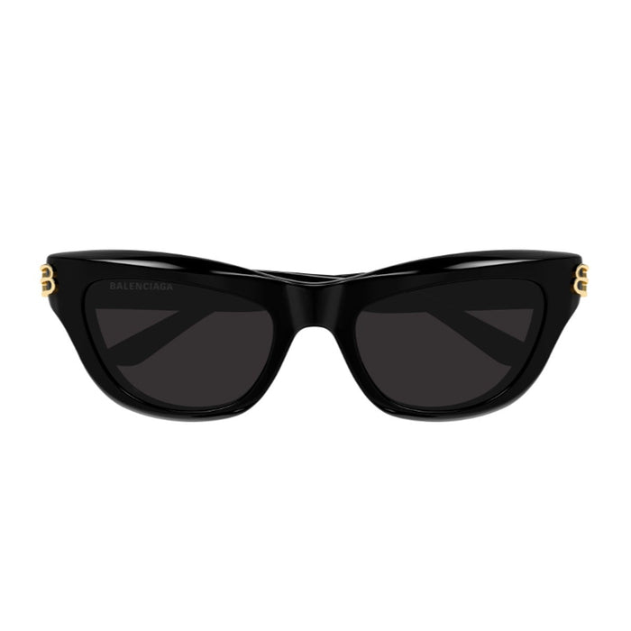 Balenciaga Bb0430s Linea Everyday Black Acetato Riciclato Sunglasses