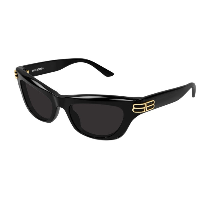 Balenciaga Bb0430s Linea Everyday Black Acetato Riciclato Sunglasses