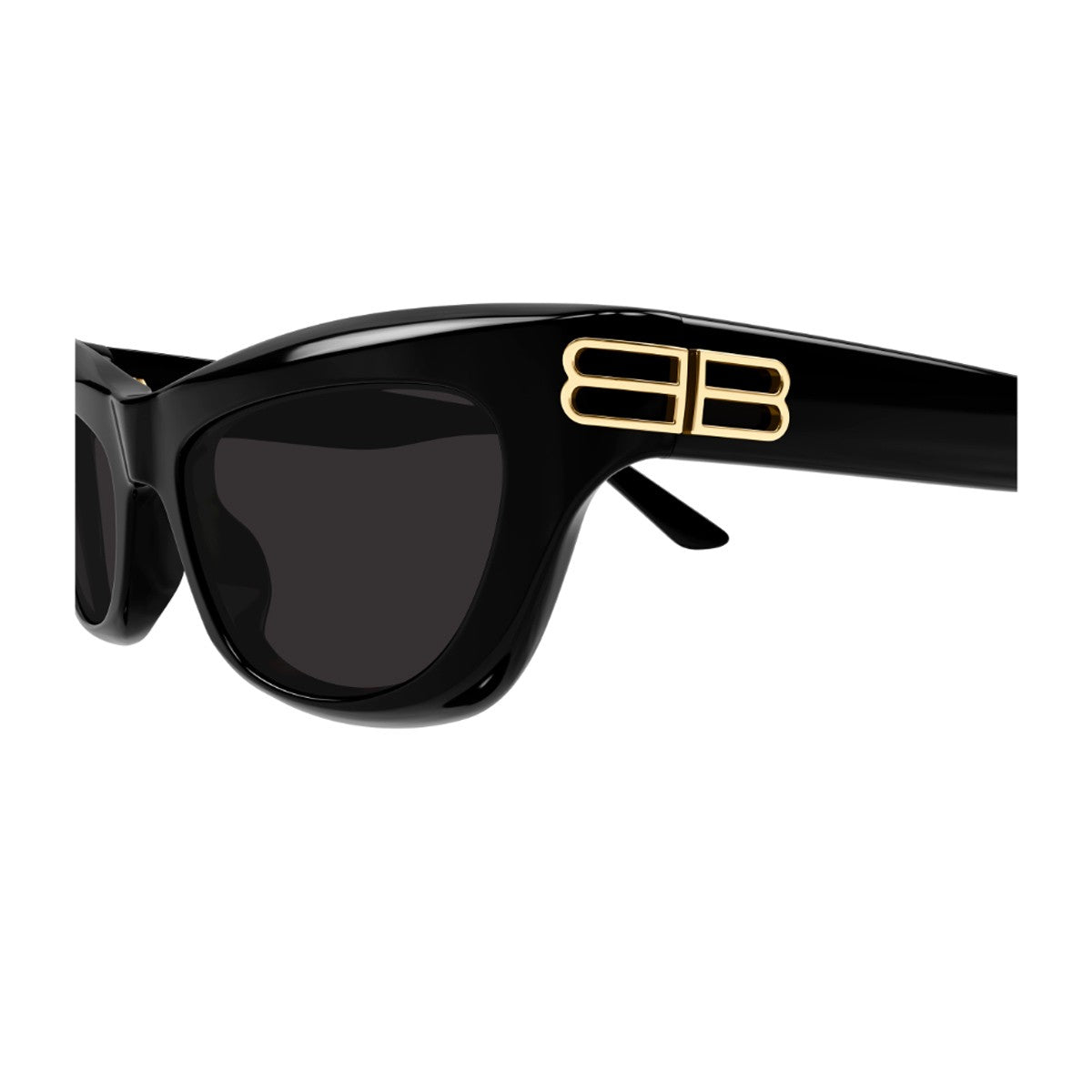 Balenciaga Bb0430s Linea Everyday Black Acetato Riciclato Sunglasses