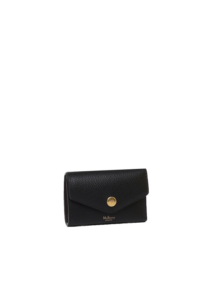 Mulberry Wallets Black Cowskin