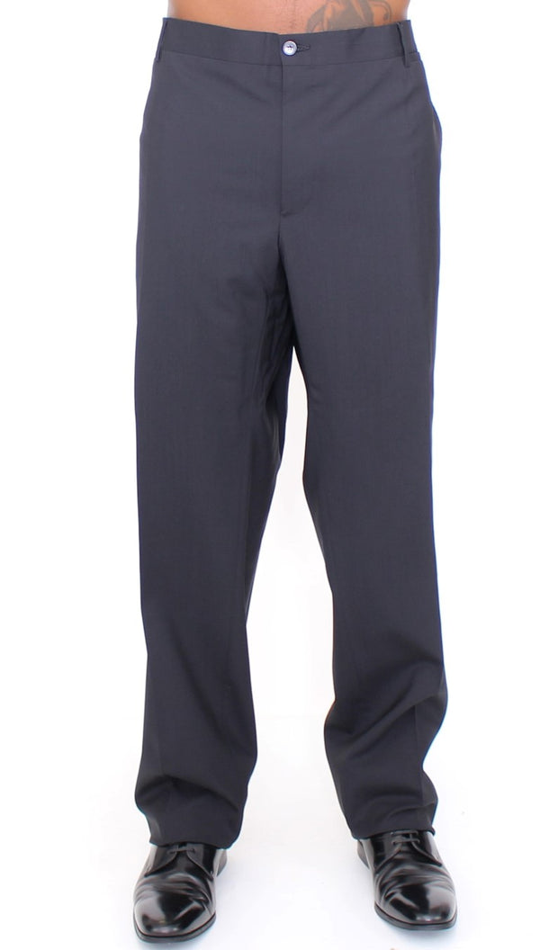 Dolce & Gabbana 97% Wool trousers in black