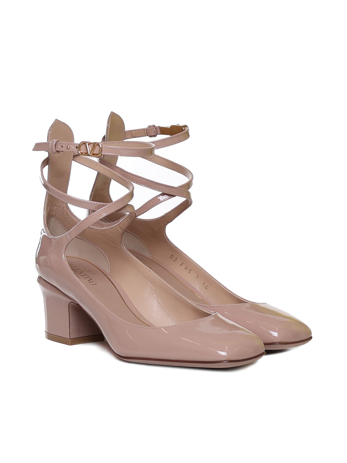 Valentino Garavani With Heel Pink Patent Leather