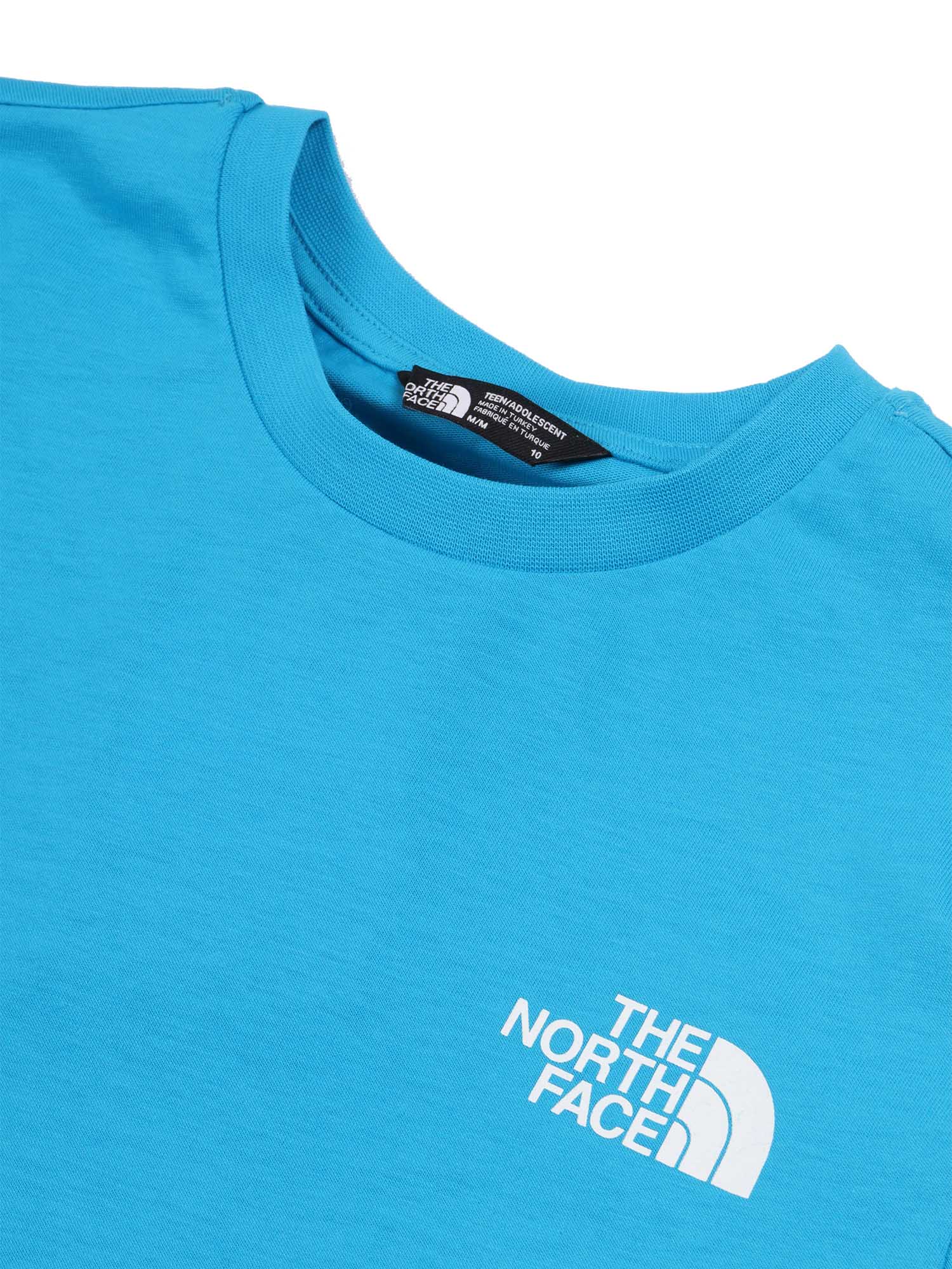 Teen Box Nse Regular Ss Tee Meridian Blue-Dusk Blue Light Cotton Short Sleeves T-shirt