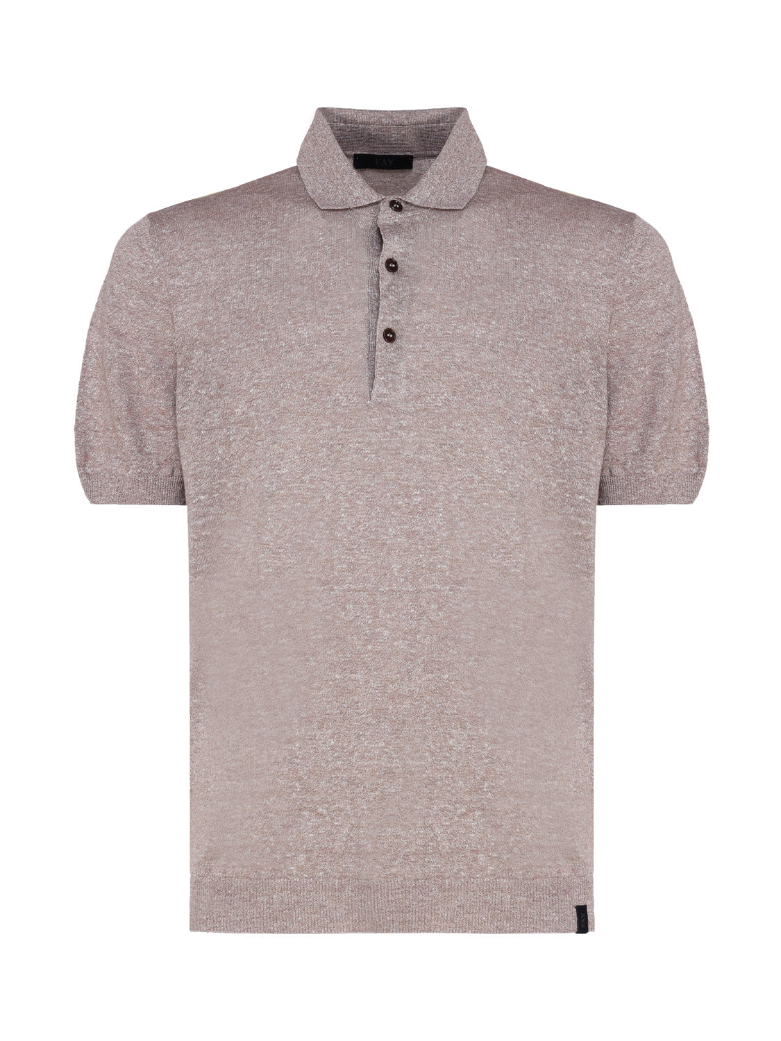 Fay T-Shirts And Polos Beige Linen