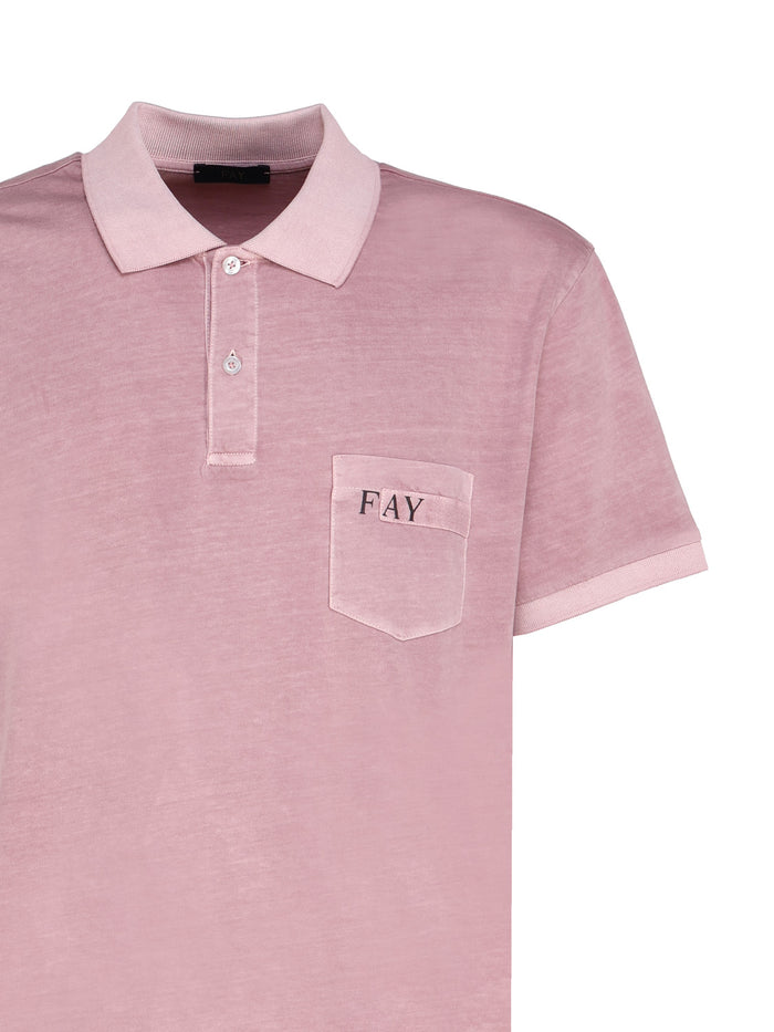 Fay T-Shirts And Polos Pink