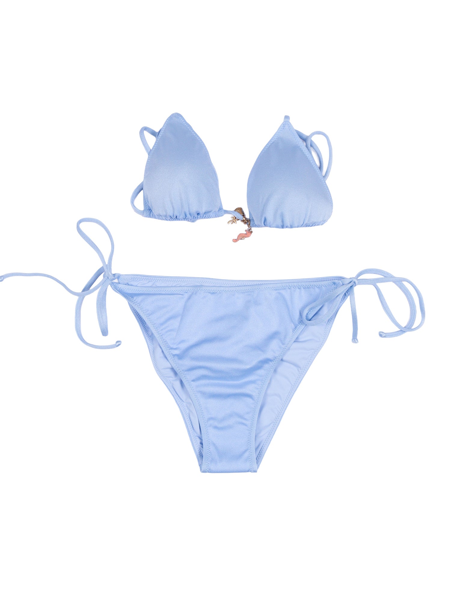 Leah Teen-Shiny Charms 31 Light Blue Polyamide Elastane Top