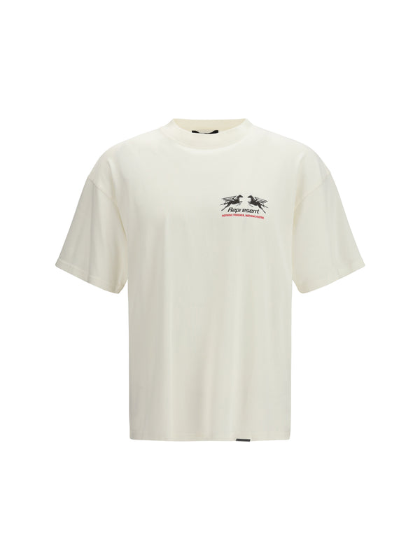 Represent 100% Cotton t-shirt in white