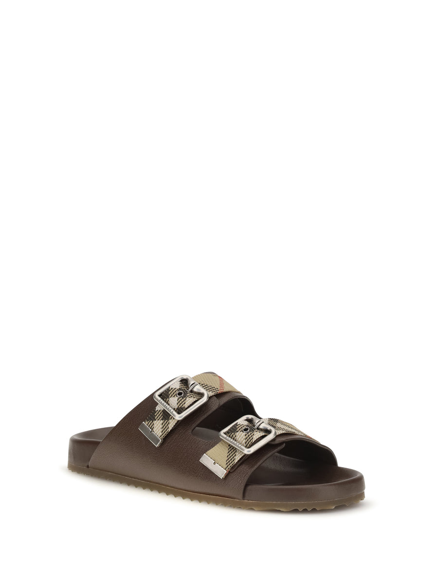 Sandal Mid Brown Goatskin
