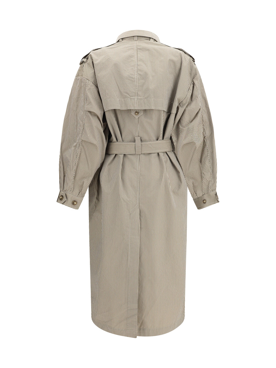 Coat Chilma Beige-Khaki Beige/khaki Cotton