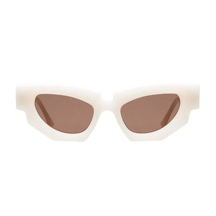 Maske F5 WH Bianco Acetate Occhiali Sole