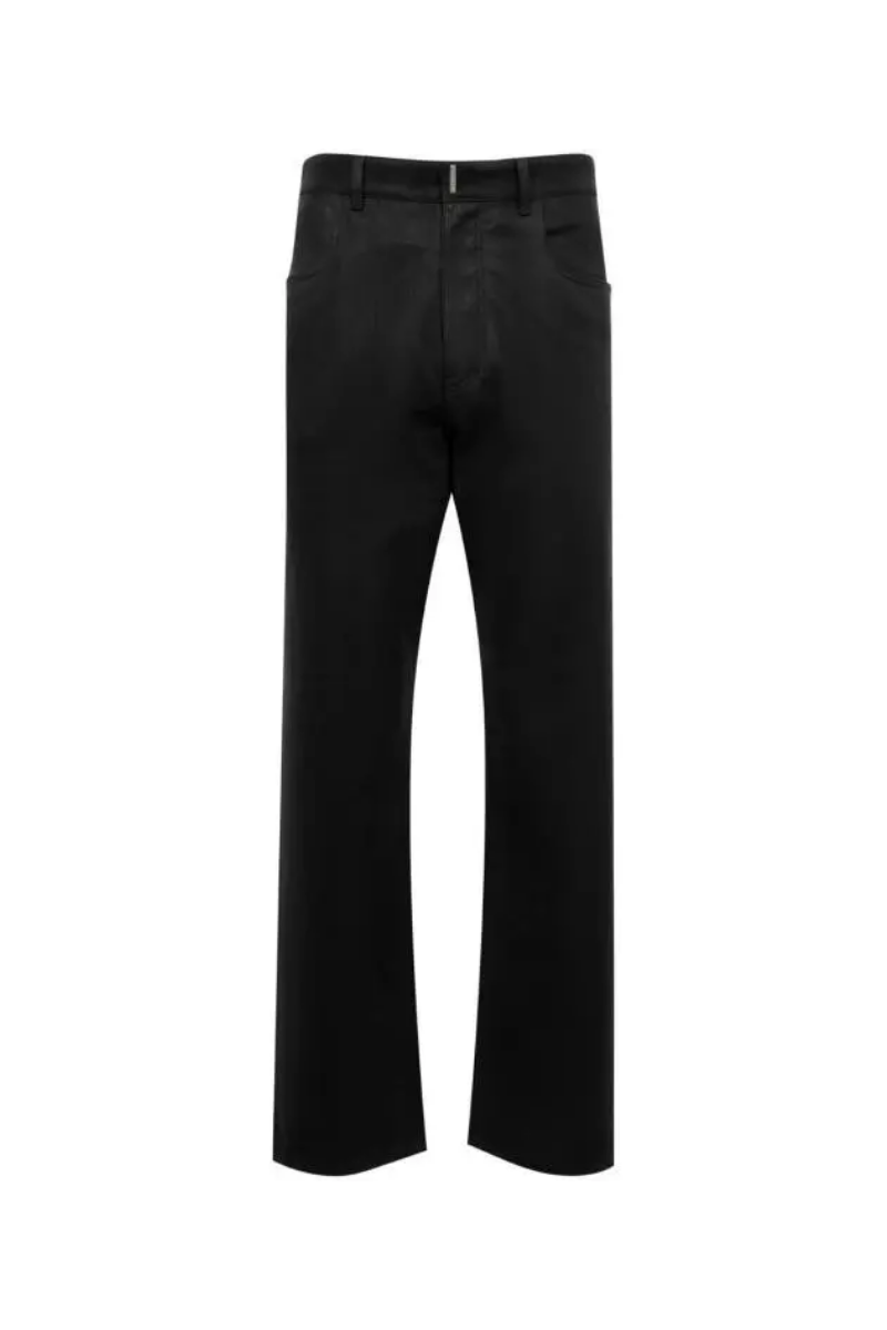 Givenchy Round Regular Fit 5 Pockets Denim_black Blue,black Clothing