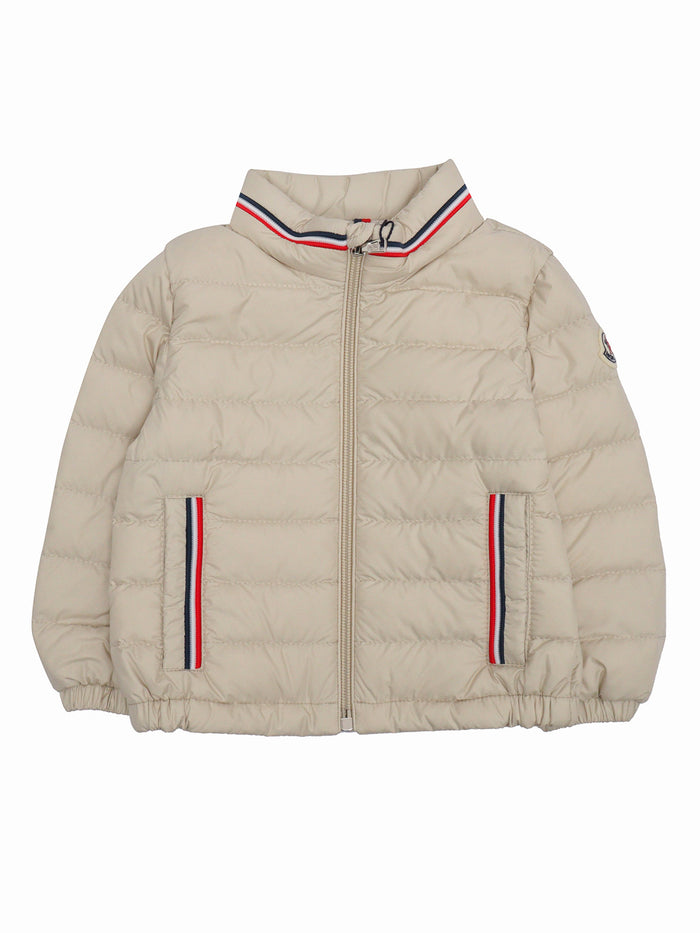 JERRY JACKET Beige Short Puffer