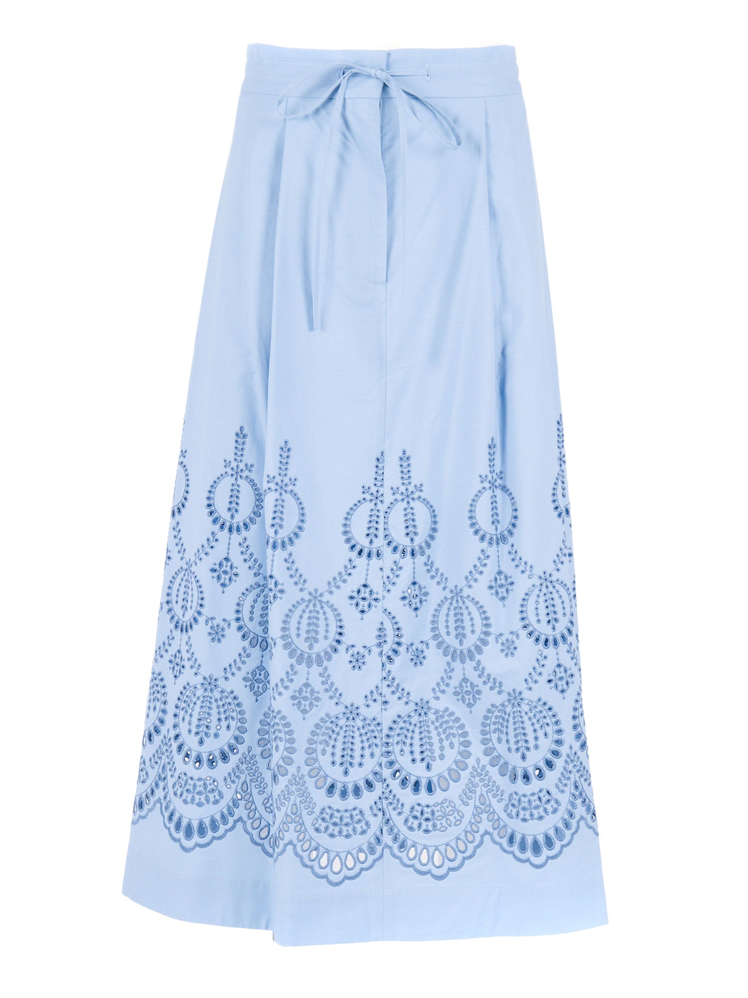 SKIRT Light Blue Cotton