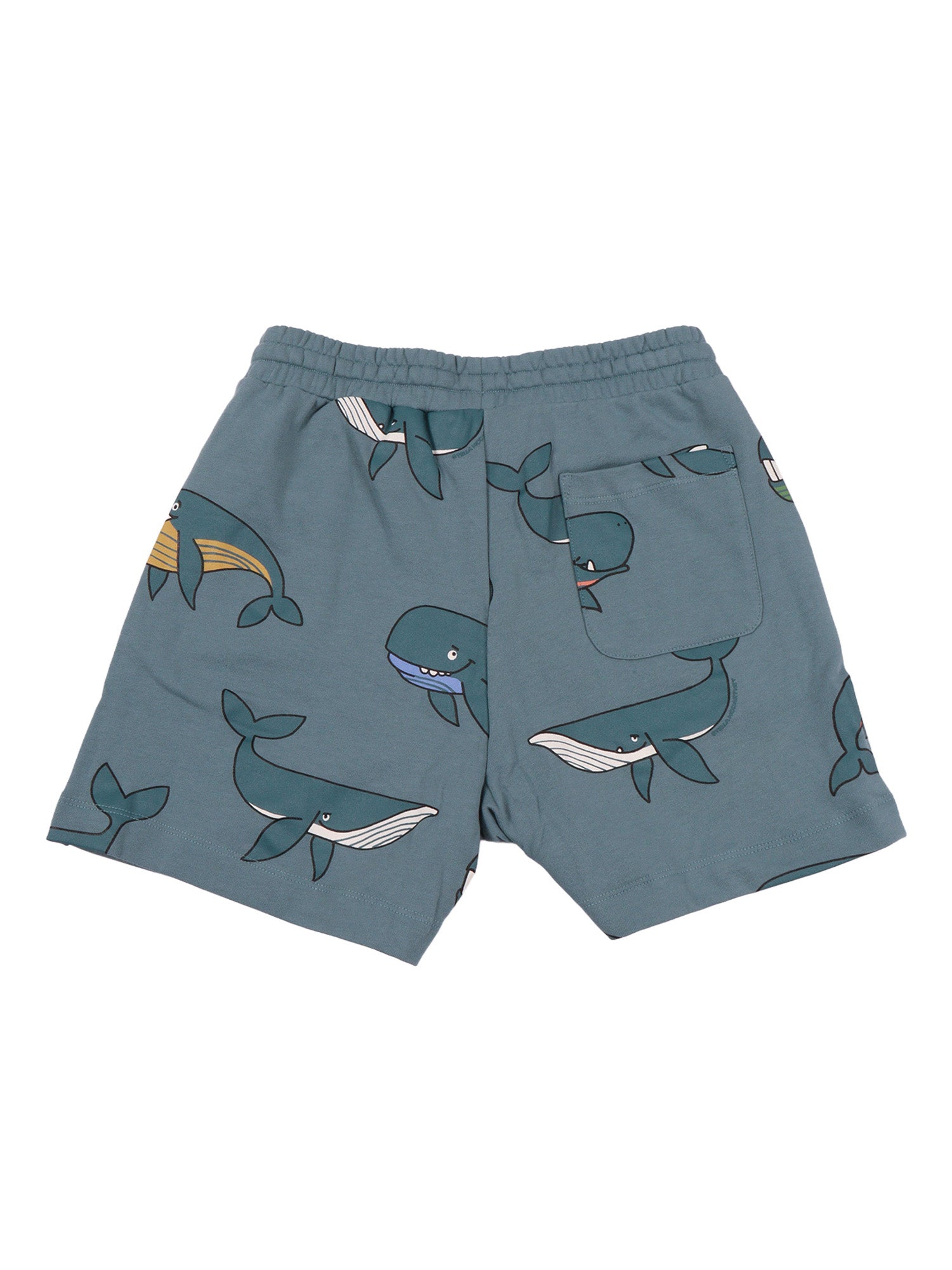 JERSEY SHORTS Blue Cotton
