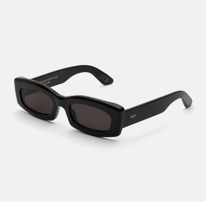 Retrosuperfuture ZAGA BLACK Nero Acetate Occhiali Da Sole