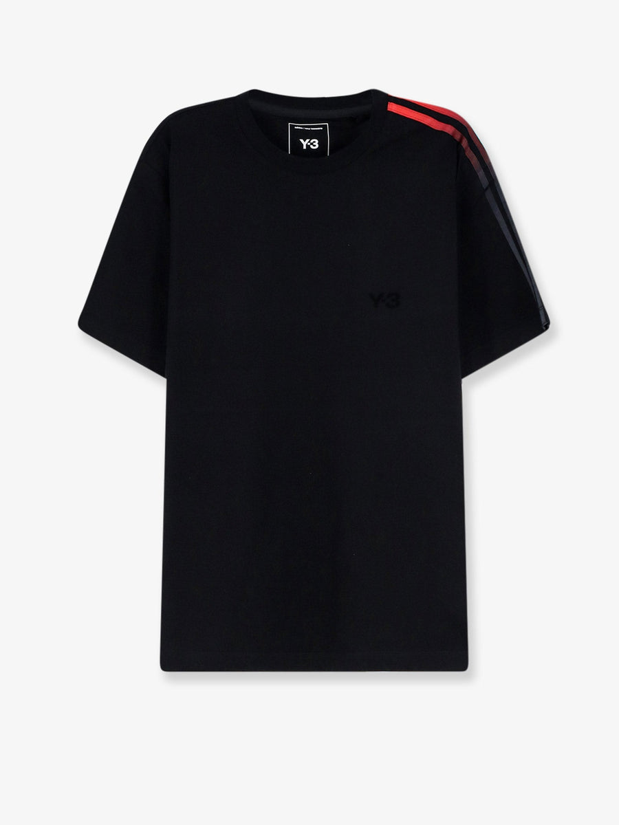 T-Shirt Y-3 Gradient Cotton Black T-shirts