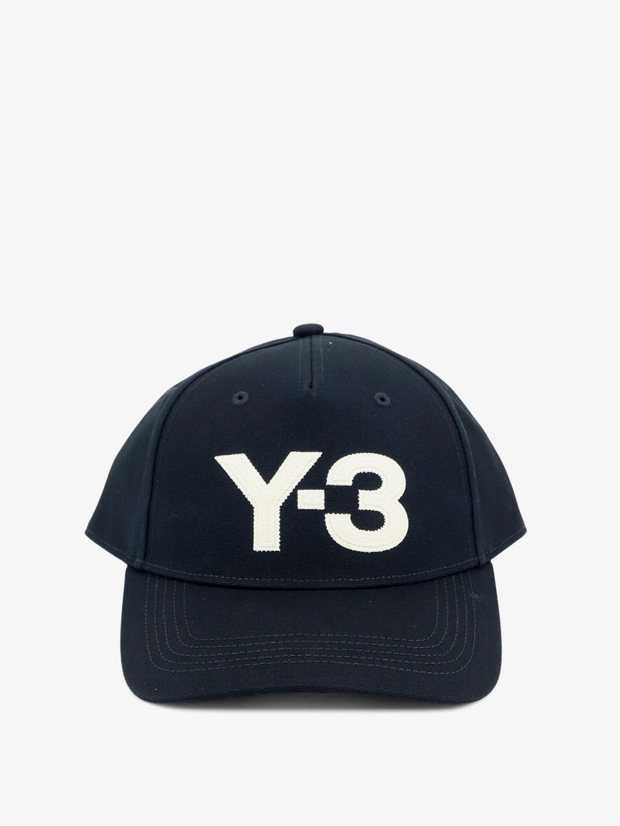 Baseball Cap Y-3 Cotton Black Hat