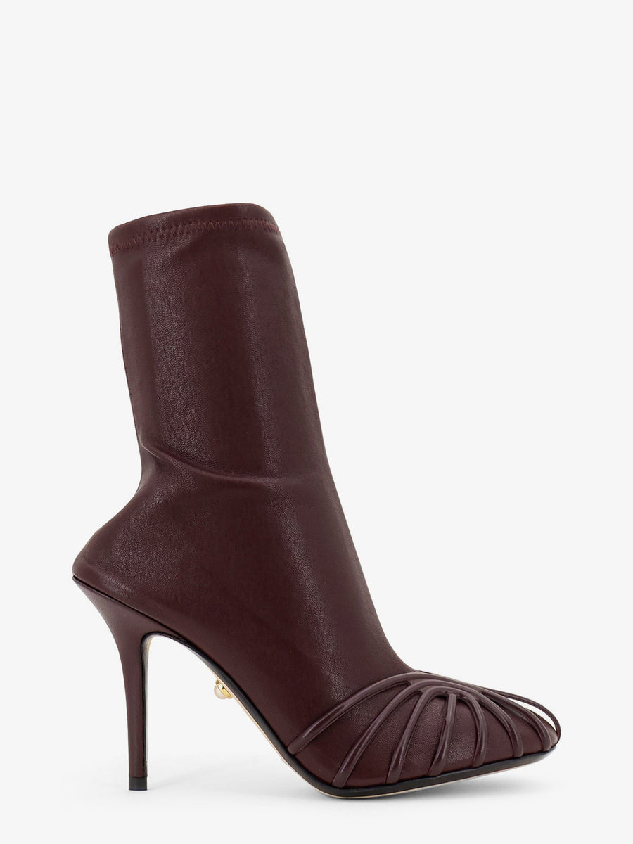 Boots Karen Leather Red