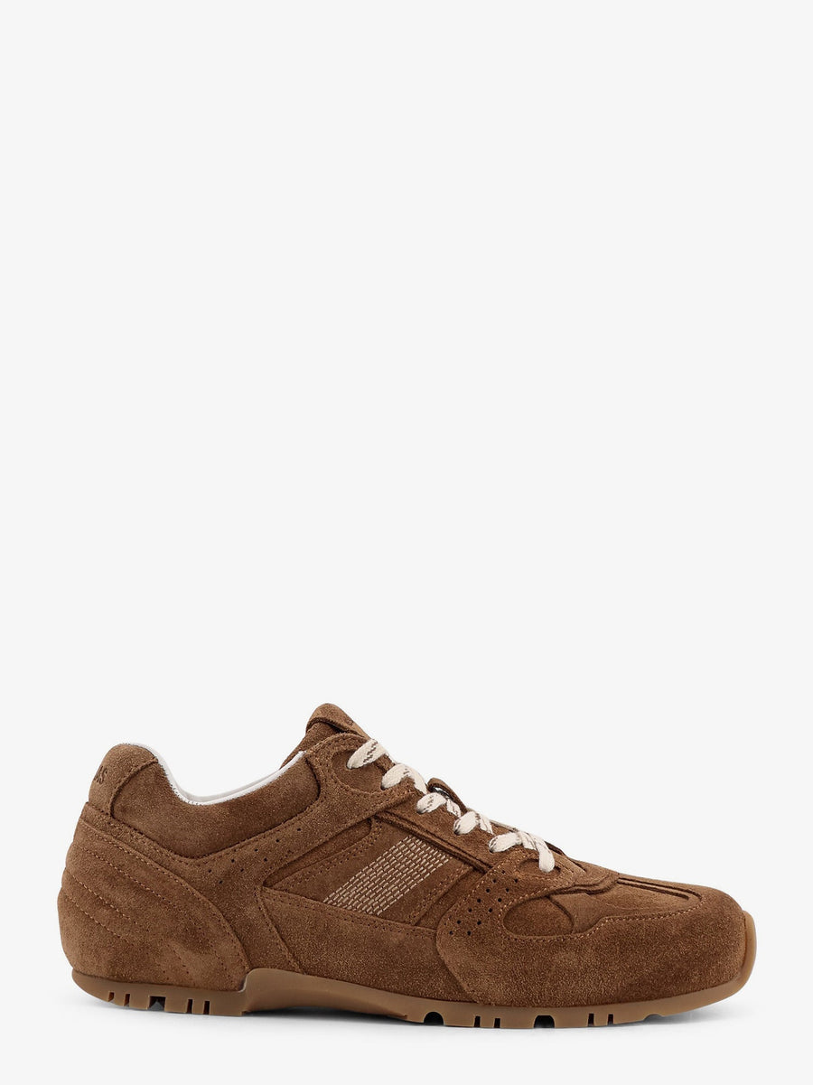 Low-Top Sneakers Tb.56 Brown Suede Trainers