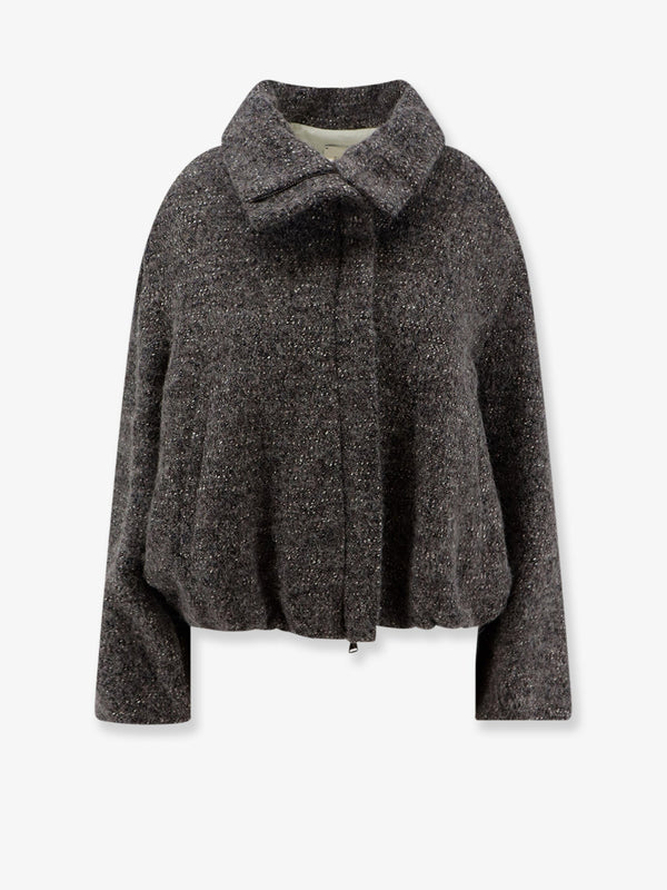 Jacket Mélange Brown Virgin Wool