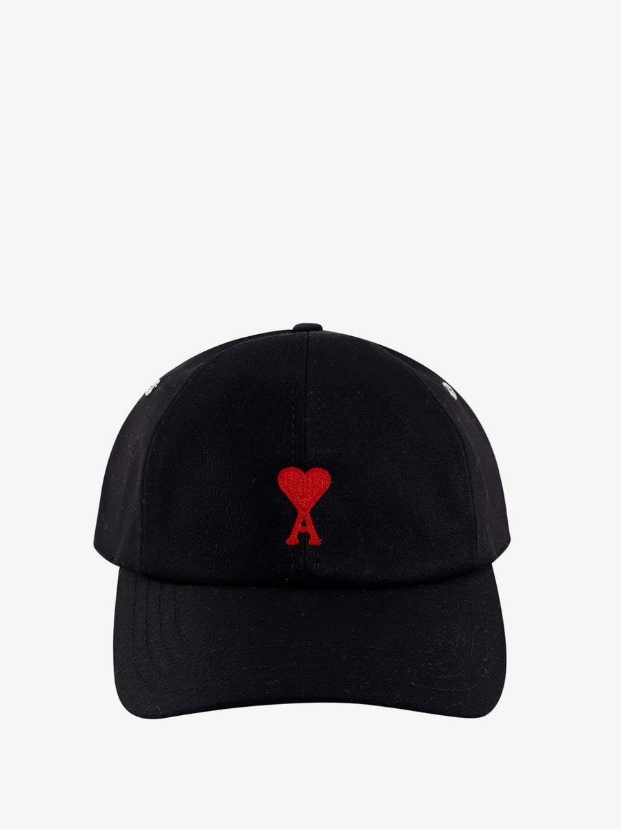 Cotton Baseball Cap Black Hat
