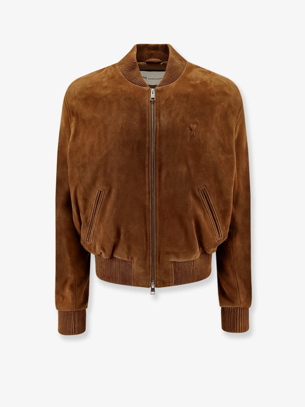 Jacket Suede Goatskin Brown