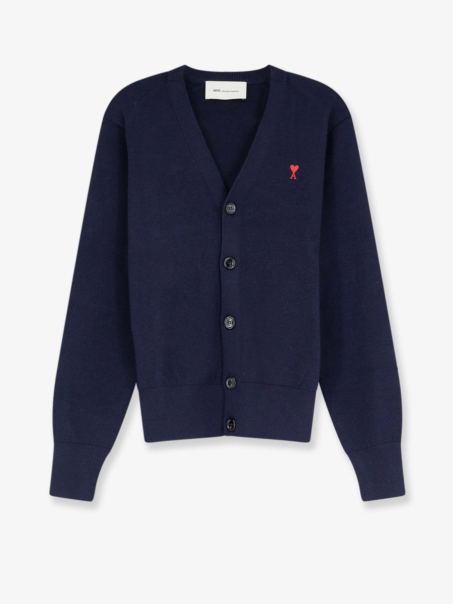 Wool Cardigan Blue