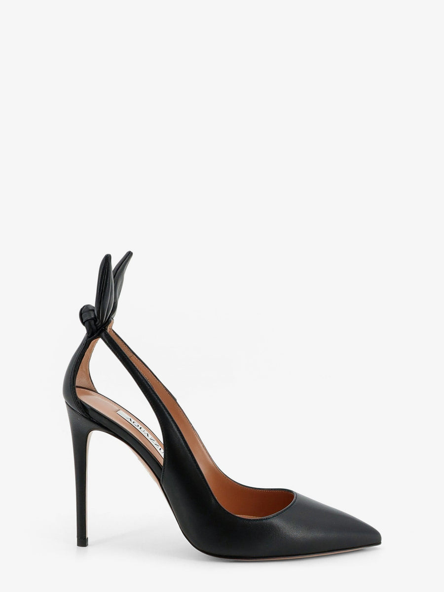 Pumps Bow Tie Leather Black