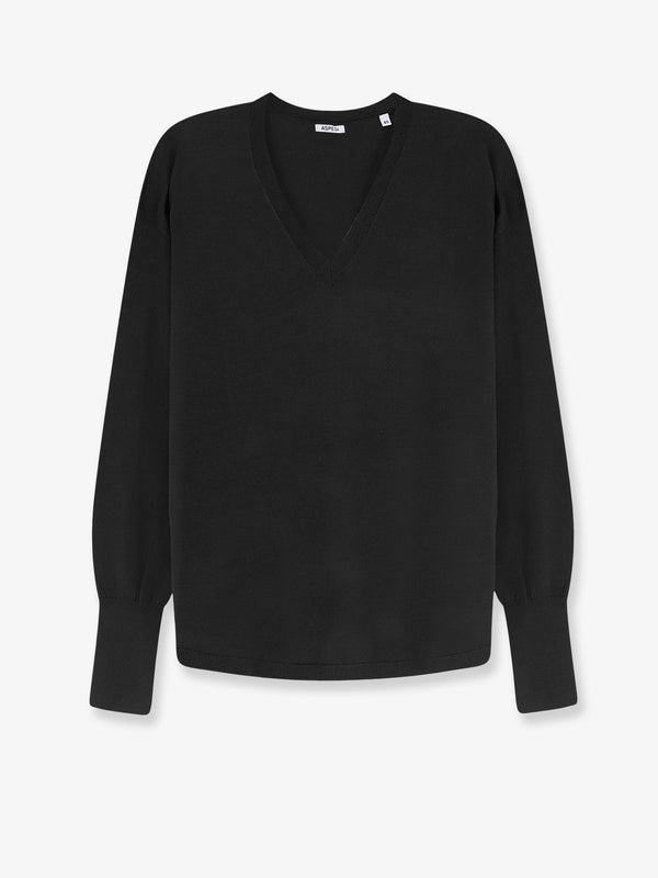 Sweater, Virgin Wool, Black