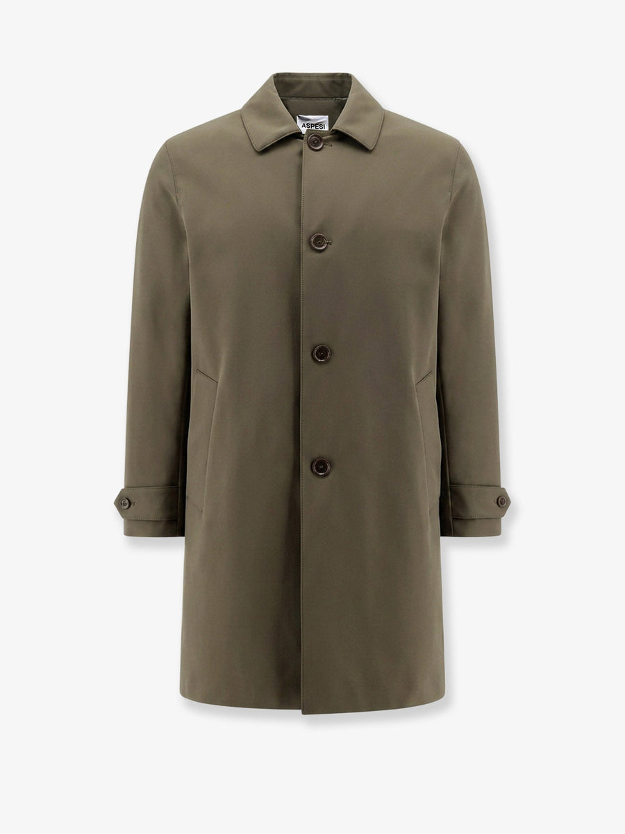 Coat Perfetto Waterproof Green Polyester