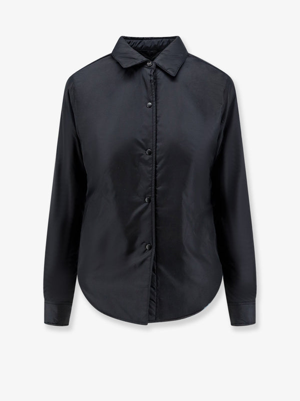 Nylon Shirt Jacket Black Polyamide
