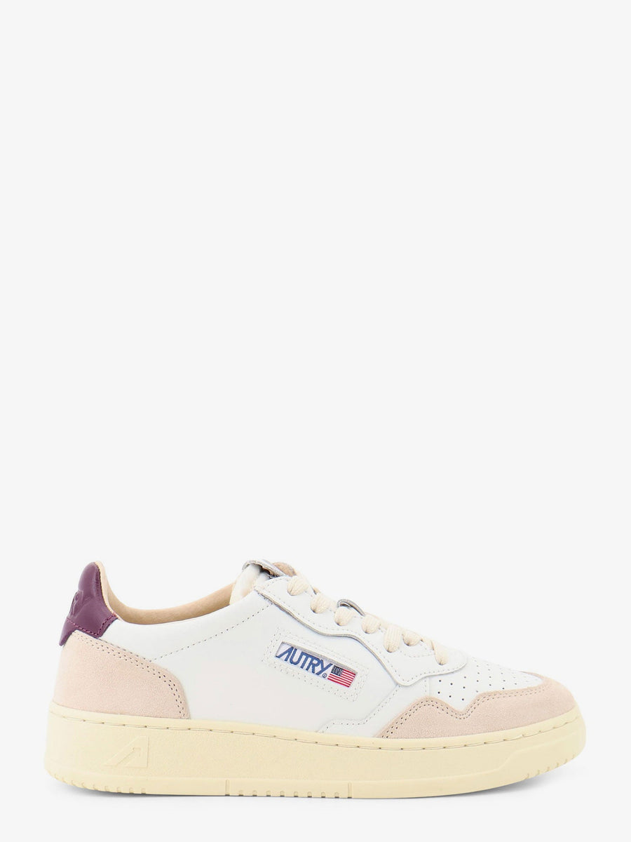 Sneakers Medalist White Leather And Suede Trainers