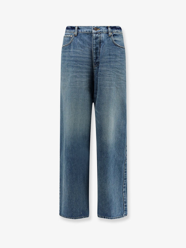 Jeans Baggy Fit Blue Cotton