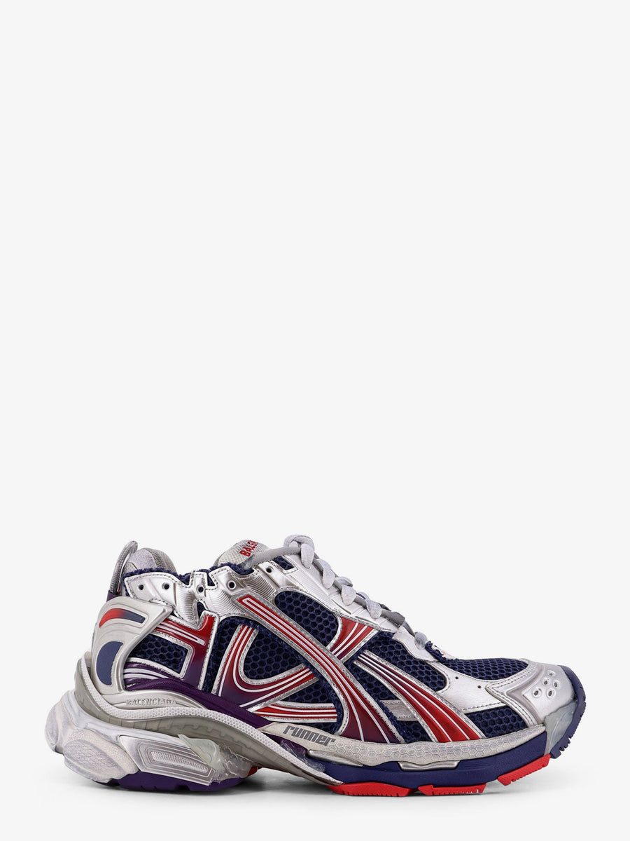 Runner Sneakers Grey Mesh-Nylon Nylon/rubber Trainers