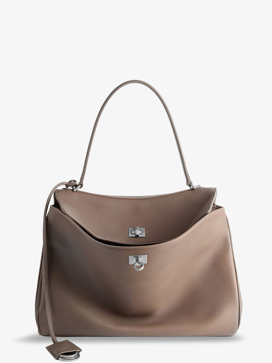 Shoulder Bag Rodeo Medium Brown Leather