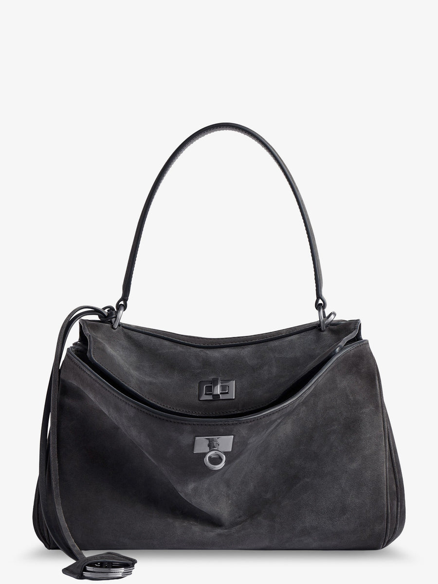 Crossbody Bag Rodeo S Suede Grey Shoulder