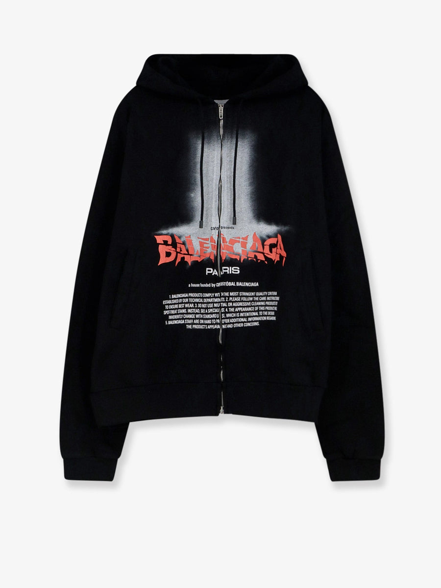Sweatshirt The Door Cotton Black Sweatshirts