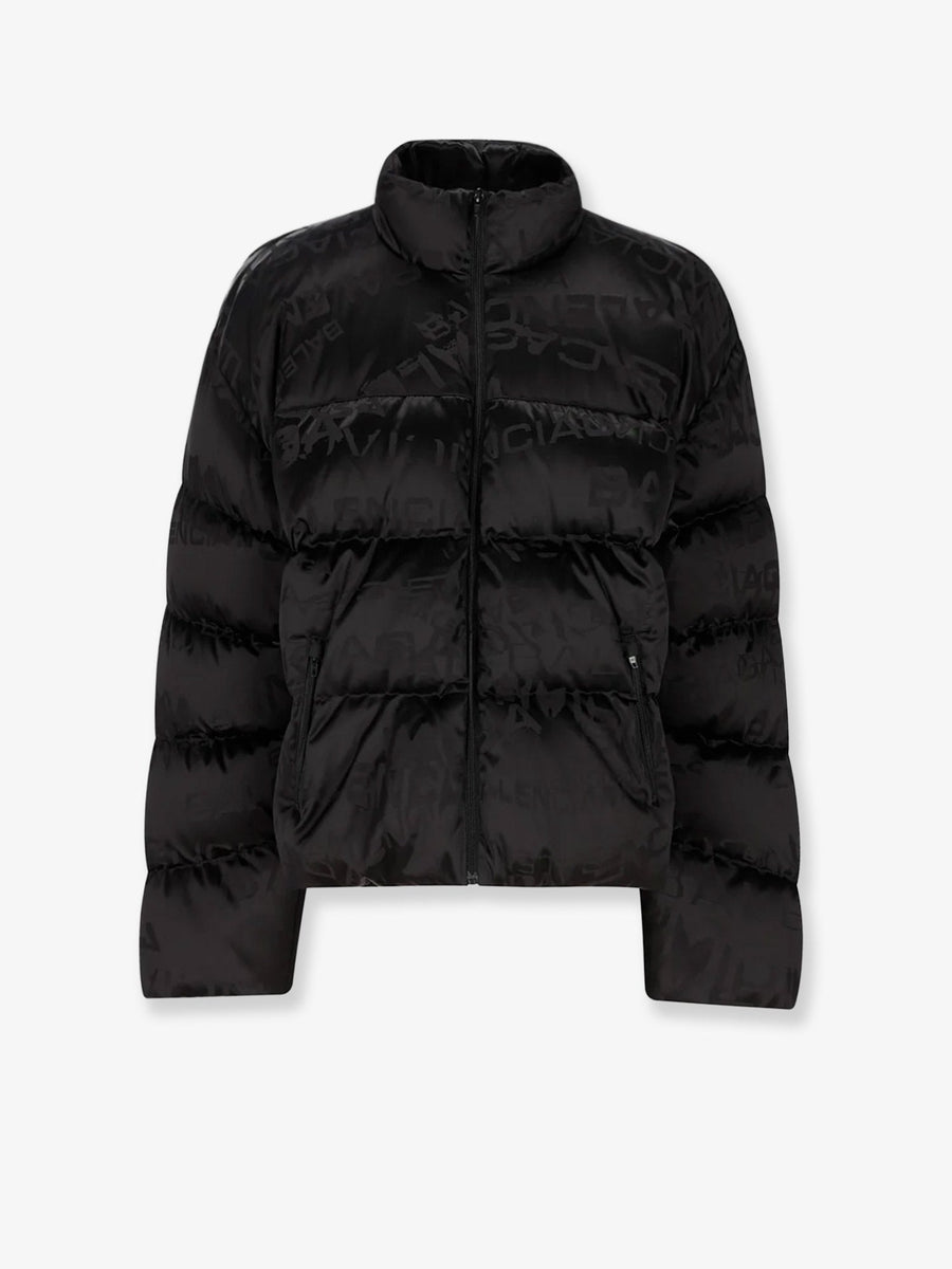 Nylon Down Jacket Black Polyamide