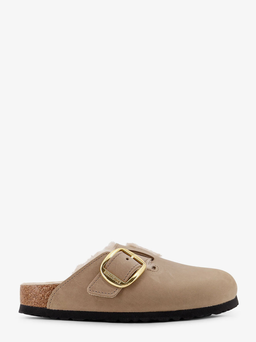 Sandals Boston Suede Grey Leather