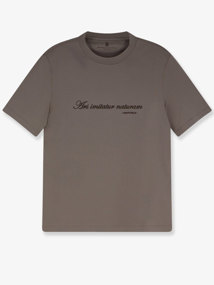 T-Shirt Grey Cotton T-shirts