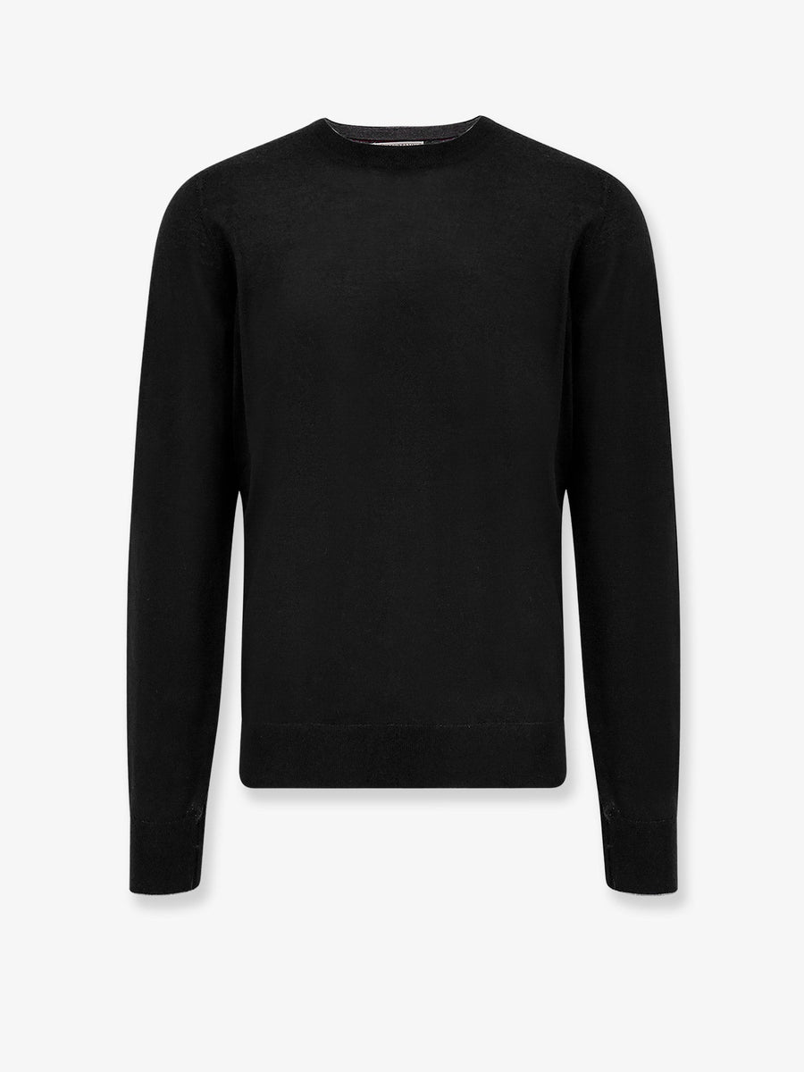 Cashmere Sweater Crew Neck Black