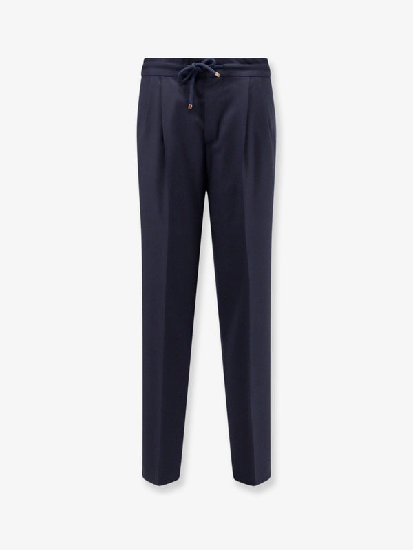 Trousers Virgin Wool Blue