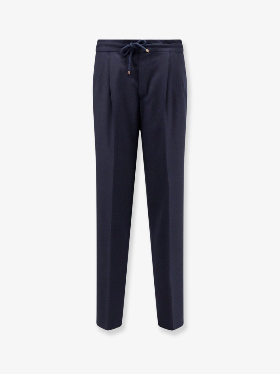 Trousers Virgin Wool Blue