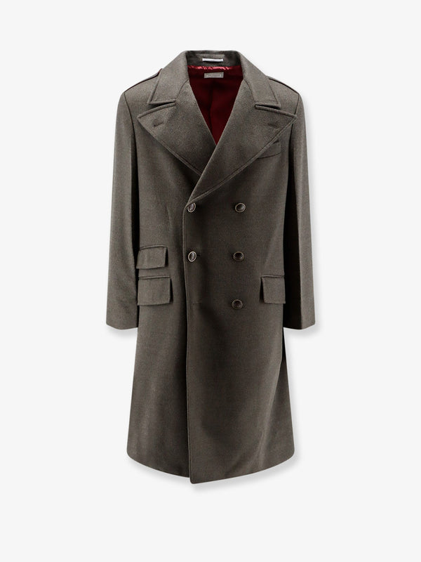 Coat Virgin Wool Grey