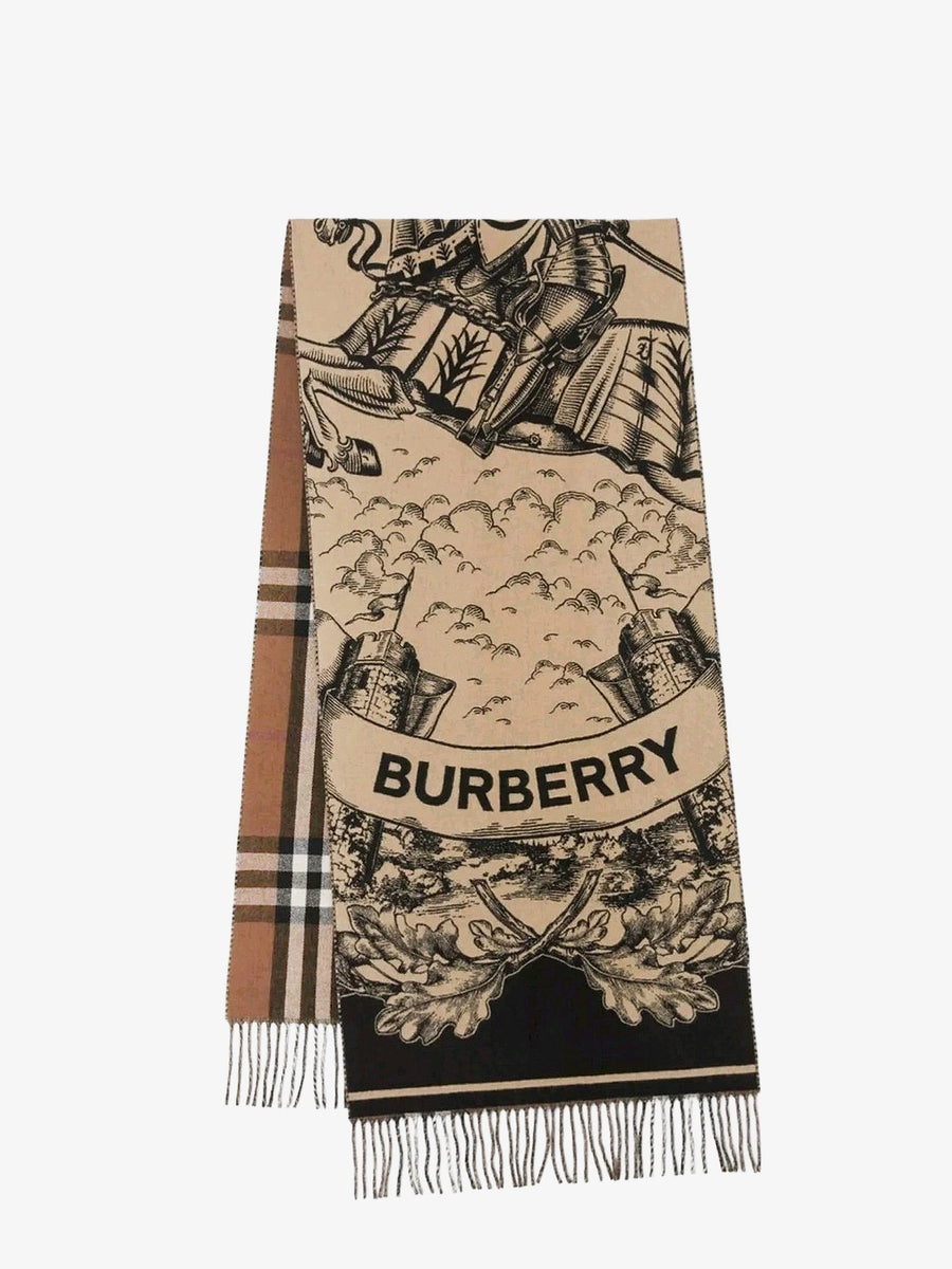 Scarf Gallant Knight Beige Cashmere